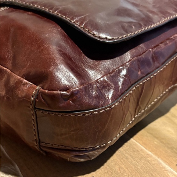 Fossil Leather Messenger Bag - Picture 7 of 16